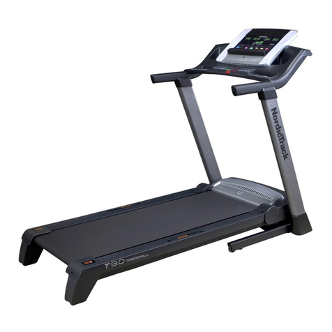 NordicTrack T 8.0 user manual