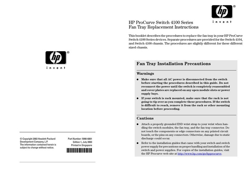 HP ProCurve 4100 Series Guide