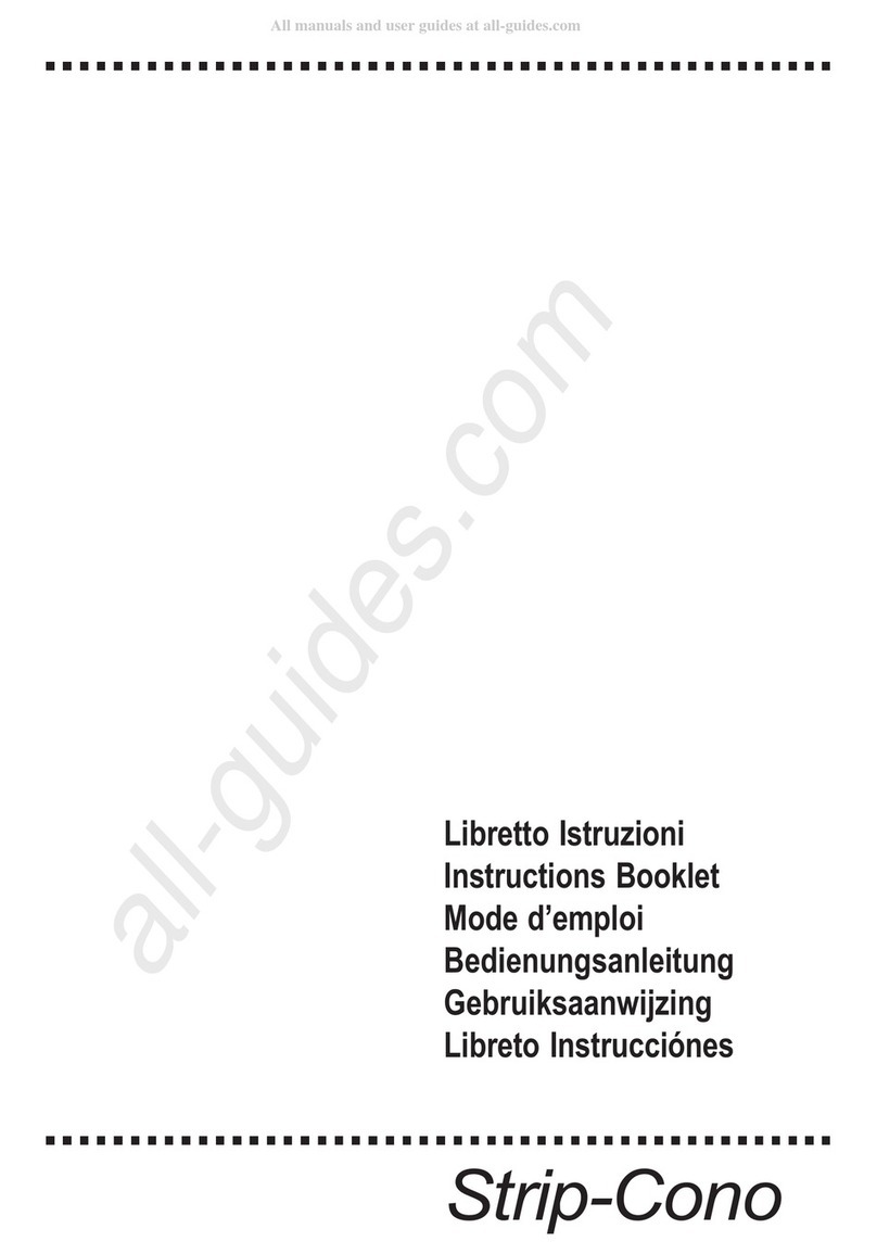 ACEC Strip-Cono Instruction booklet ACEC Strip-Cono Instruction booklet