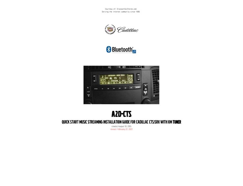 Discount Car Stereo A2D-CTS quick start
