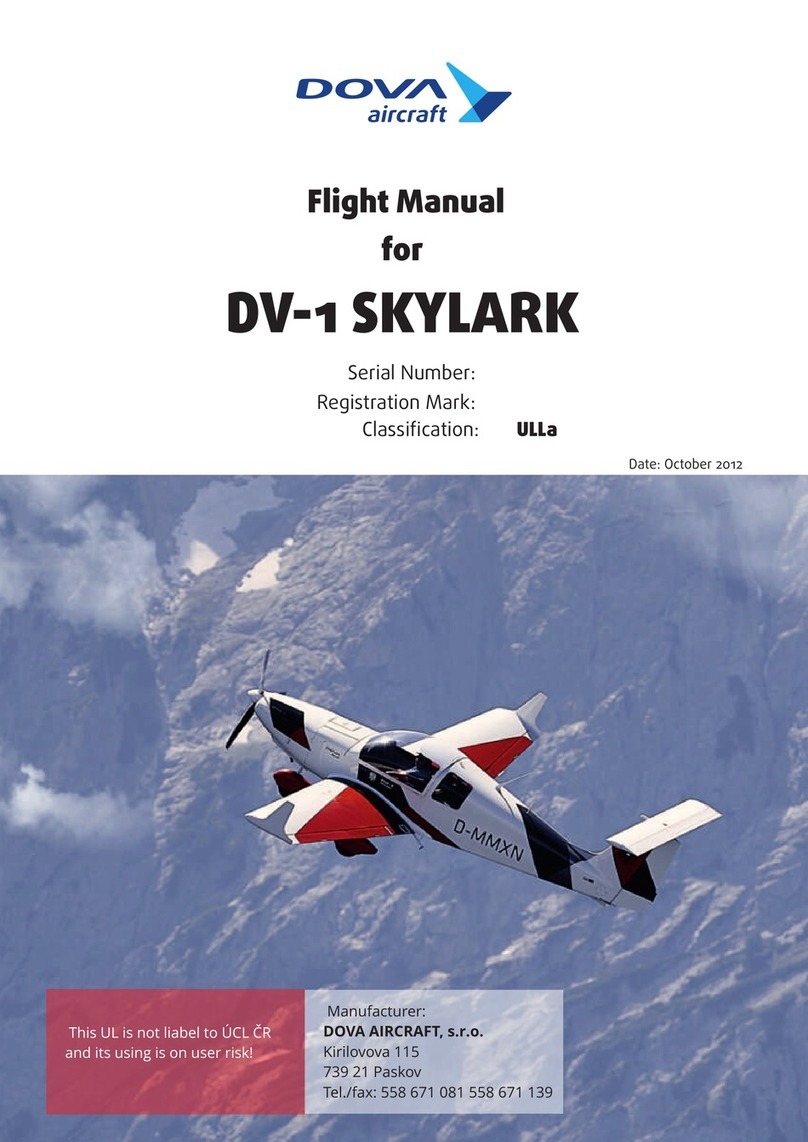 DOVA AIRCRAFT DV-1 SKYLARK Flight manual