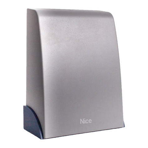 Nice FLOR Series User manual