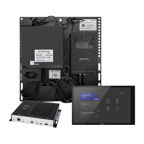 Crestron UC-CX100-T quick start
