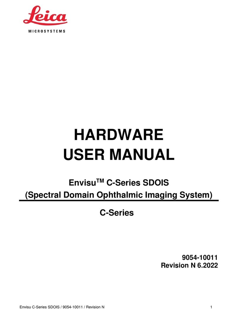 Leica Envisu C Series Instructions for use