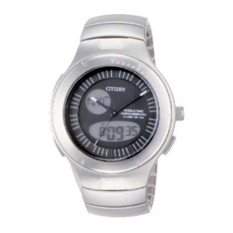 citizen quartz U010 technical information