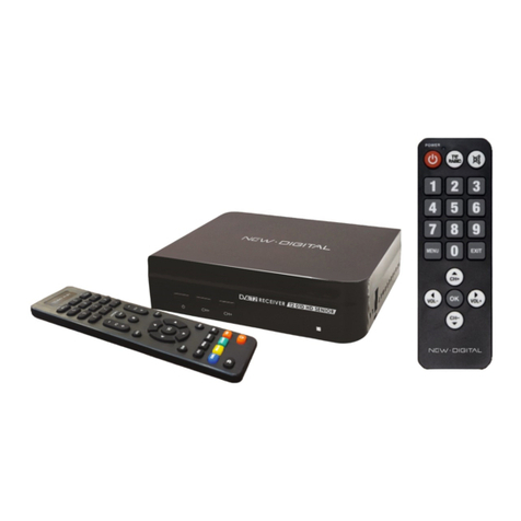 New Digital T2 01D HD SENIOR User manual