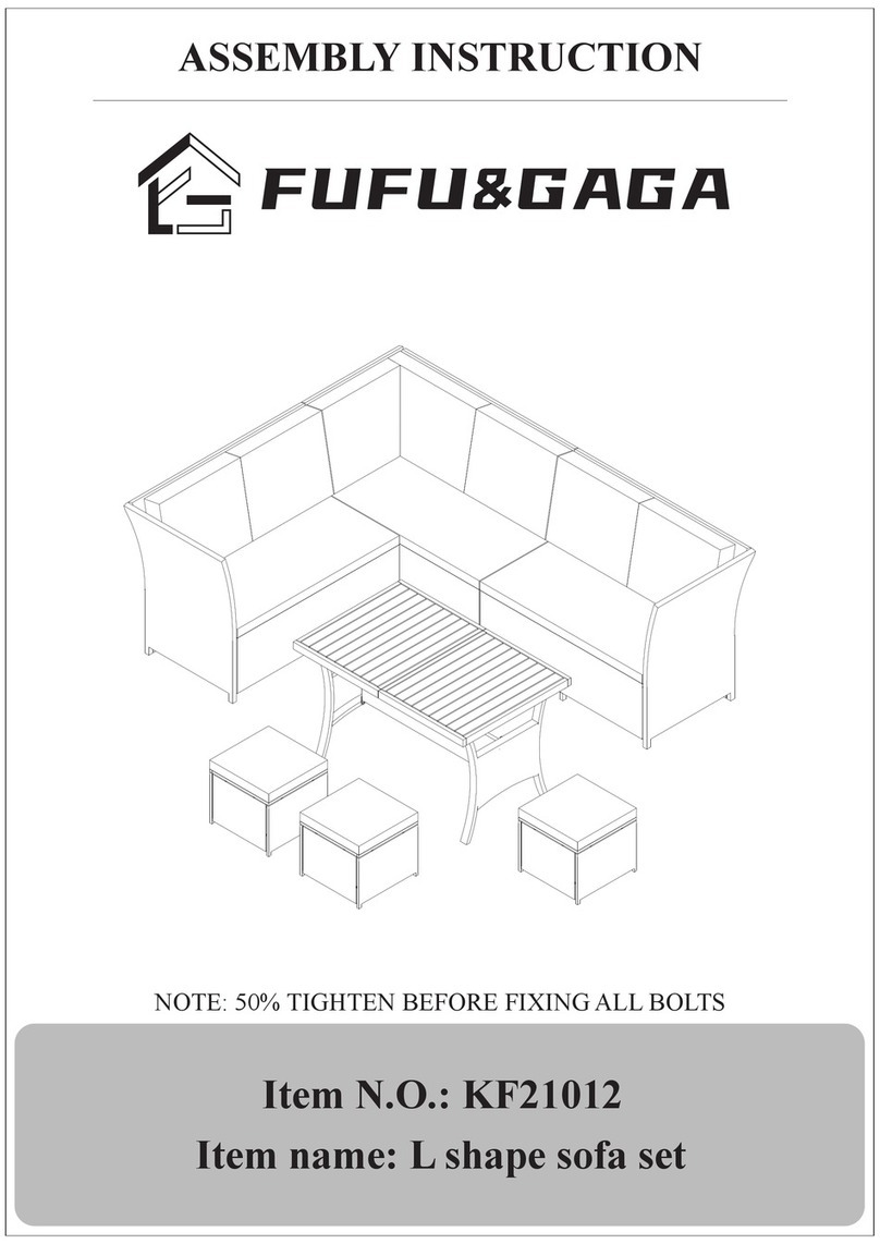 FUFU & GAGA KF21012 Assembly instruction