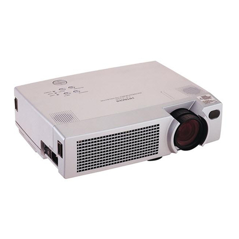 Hitachi CP-X380W Service manual
