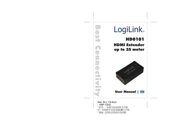 LogiLink HD0101 User manual