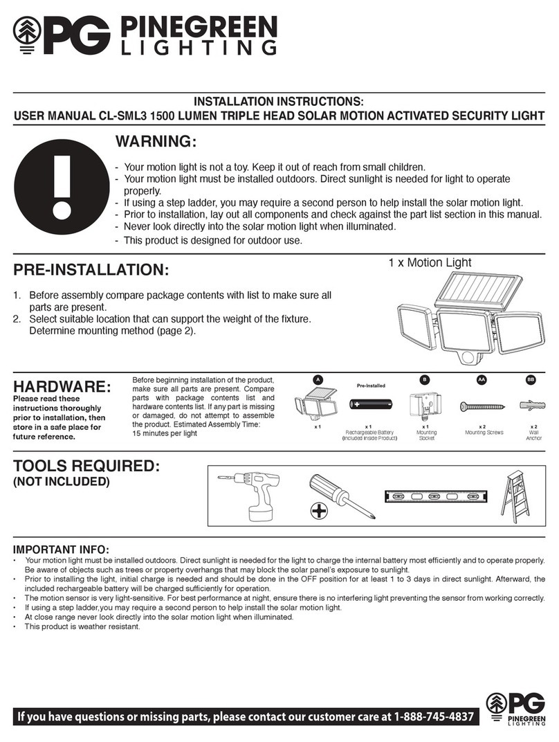 PG CL-SML3 installation instructions