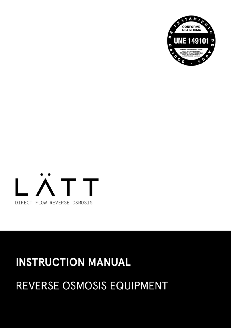 IONFILTER LATT instruction manual