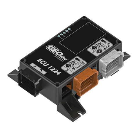 Tecomec GEOline ECU1224 Instruction Manual
