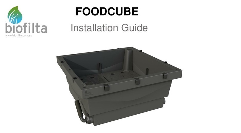 biofilta FOODCUBE installation guide