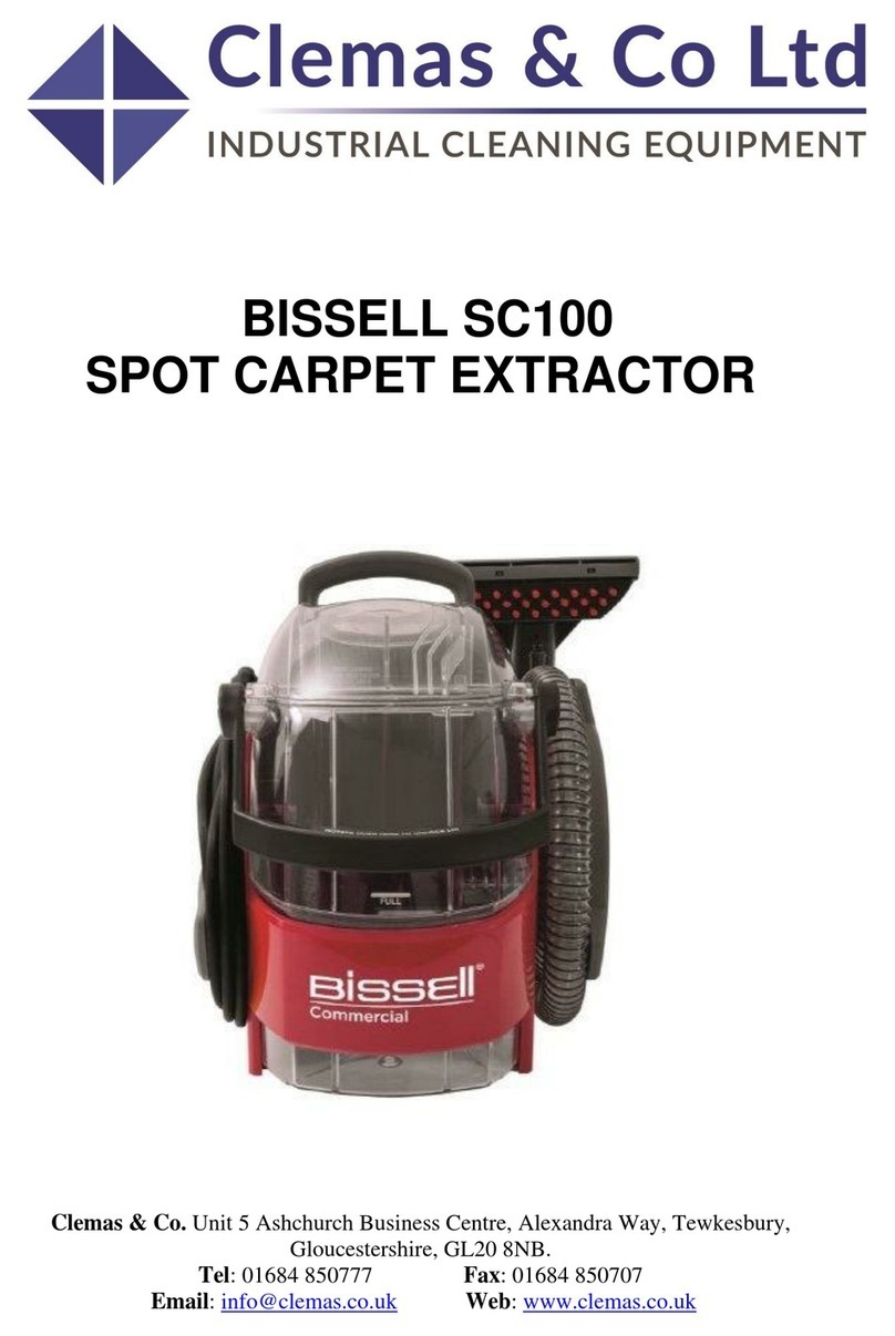 Clemas & Co BISSELL SC100 manual