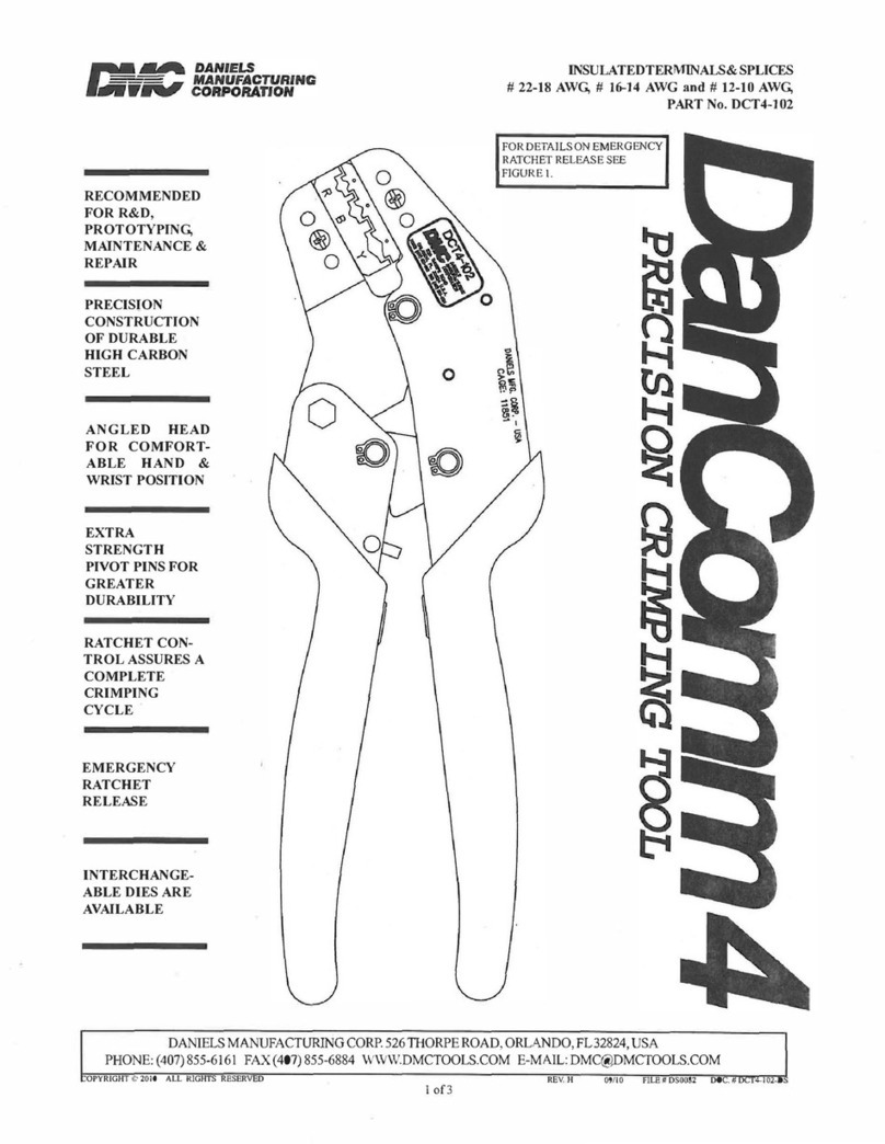 DMC DanComm 4 DCT4-102 User manual