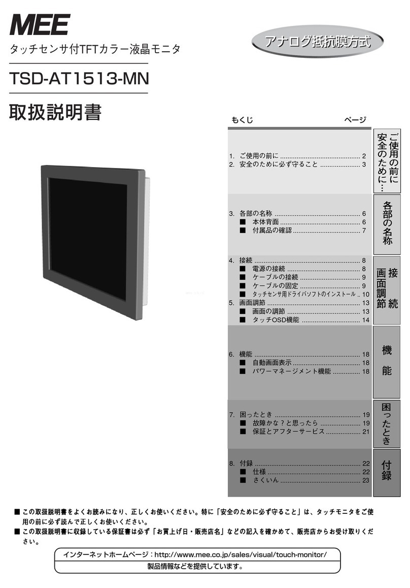 MEE TSD-AT1513-MN user manual