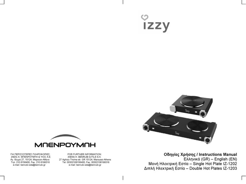BENRUBI IZZY IZ-1202 instruction manual