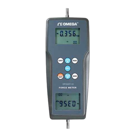 Omega DFG207 User manual Omega DFG207 User manual