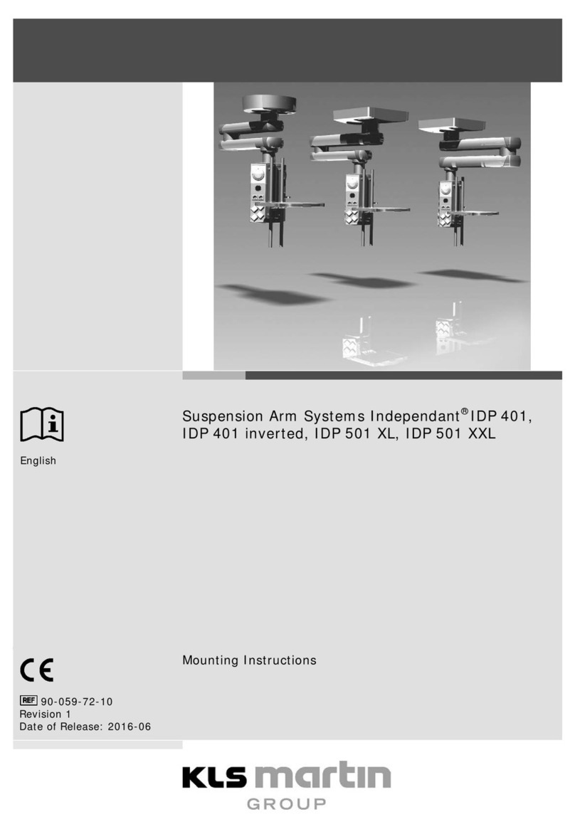 KLS Martin Independant IDP 401 Mounting instructions
