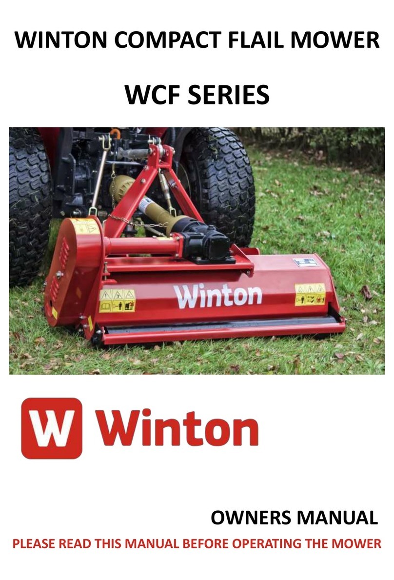 Winton WCF Series owner's manual