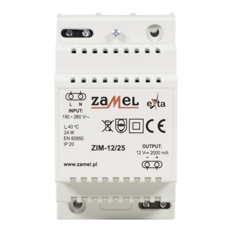 Zamel exta ZIM-12/25 instruction manual