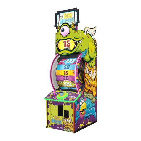 Bay-Tek Lil Ticket Monster User manual Bay-Tek Lil Ticket Monster User manual