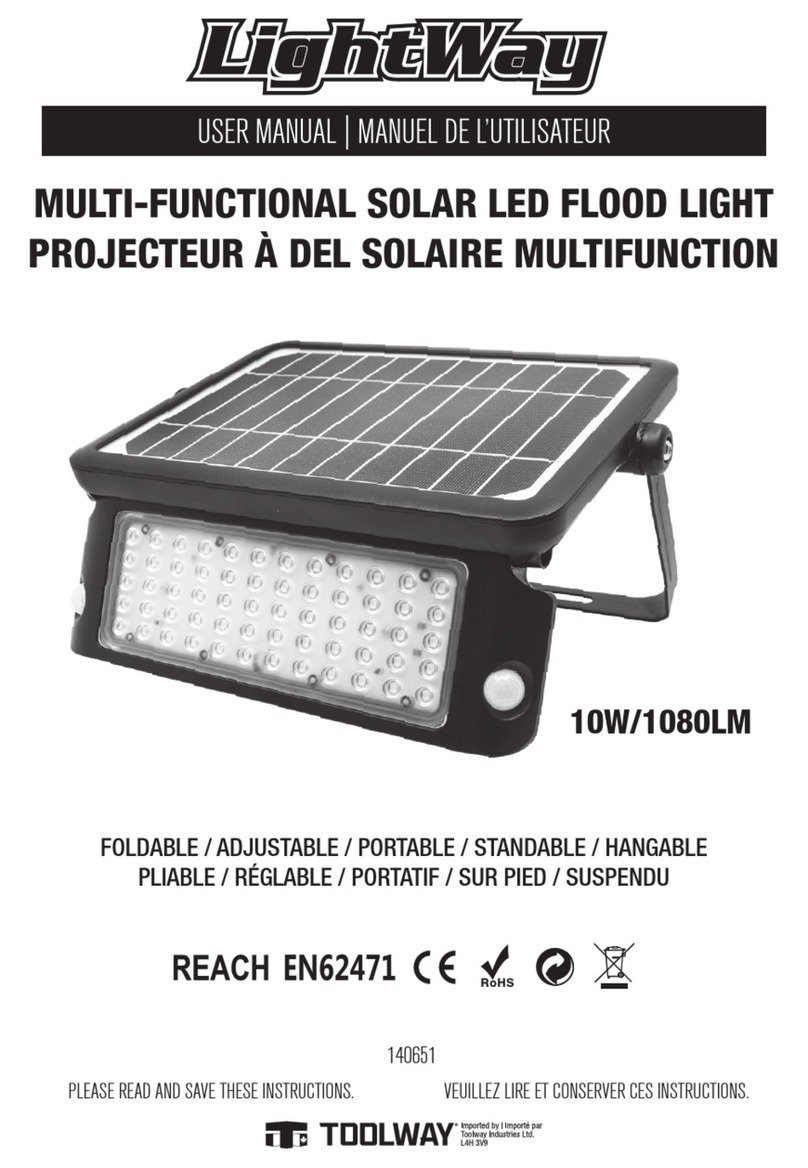 Lightway 140651 User manual