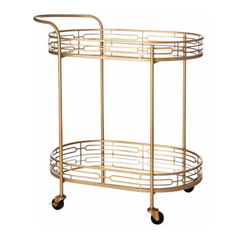 GLITZHOME BAR CART User manual GLITZHOME BAR CART User manual
