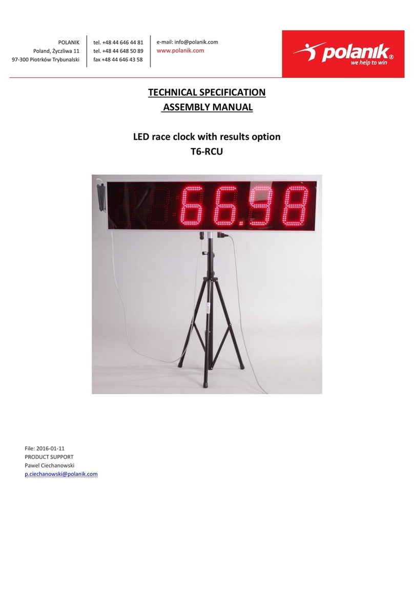 Polanik T6-RCU Assembly manual