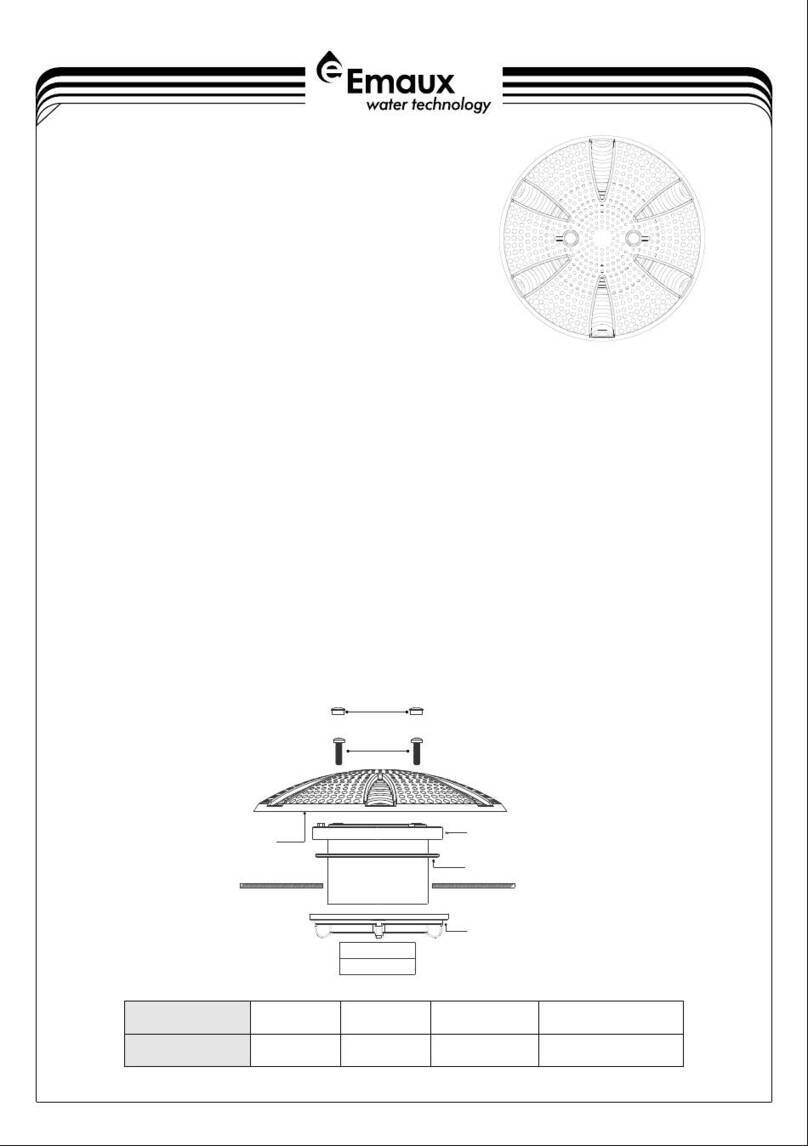 emaux EM2817V Series Instruction and installation manual