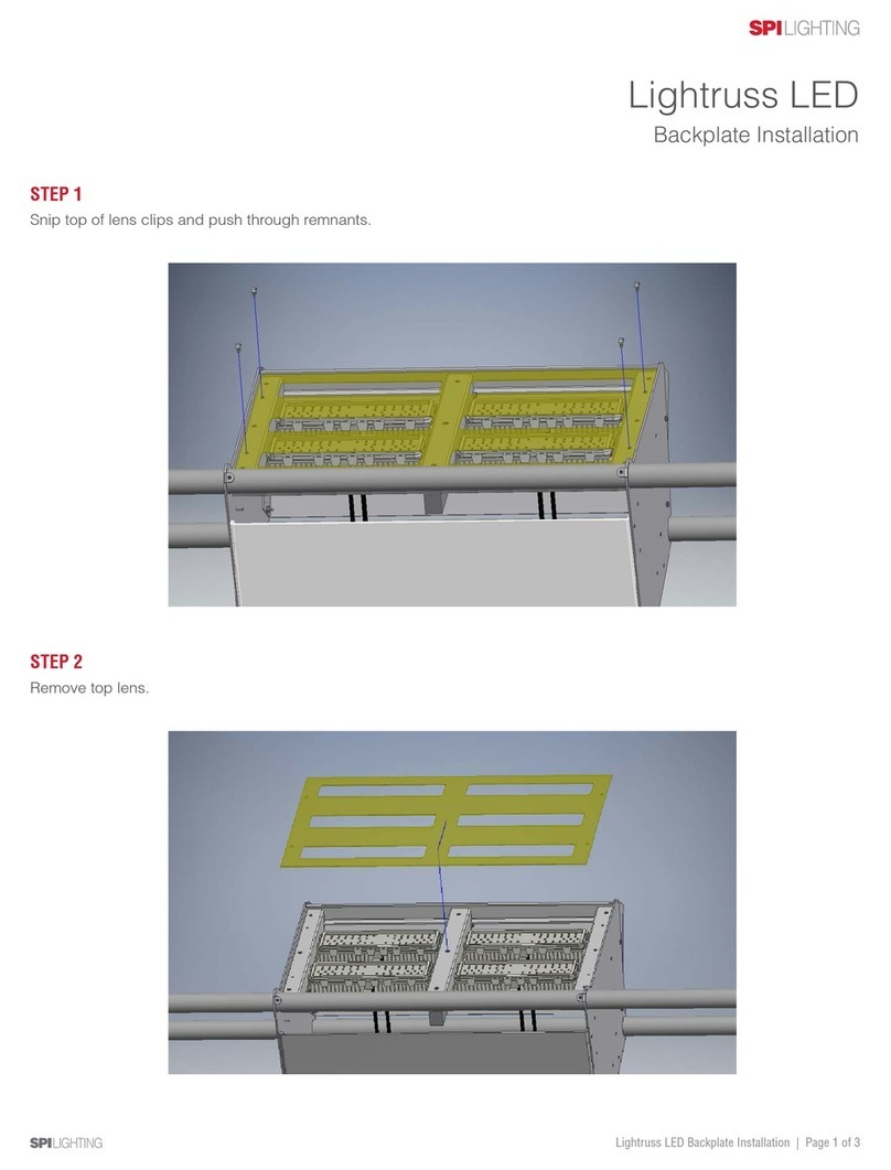 SPI LIGHTING Lightruss LED Installation