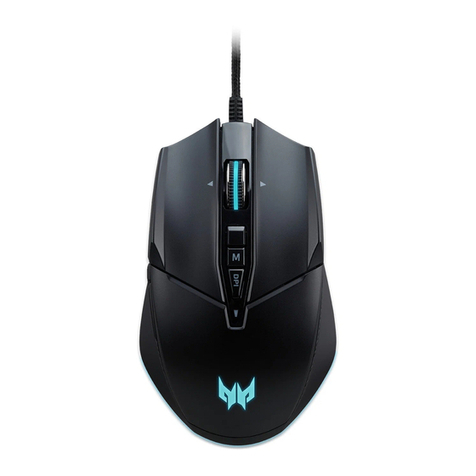 Acer PREDATOR CESTUS 335 quick start guide