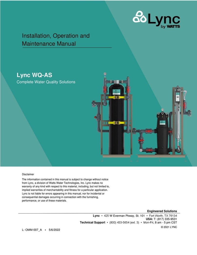 Watts Lync WQ-AS User manual