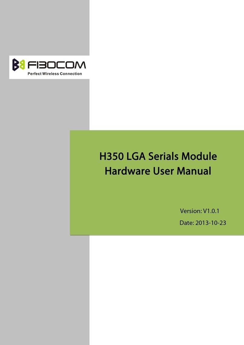 Fibocom H350 Series Instructions for use