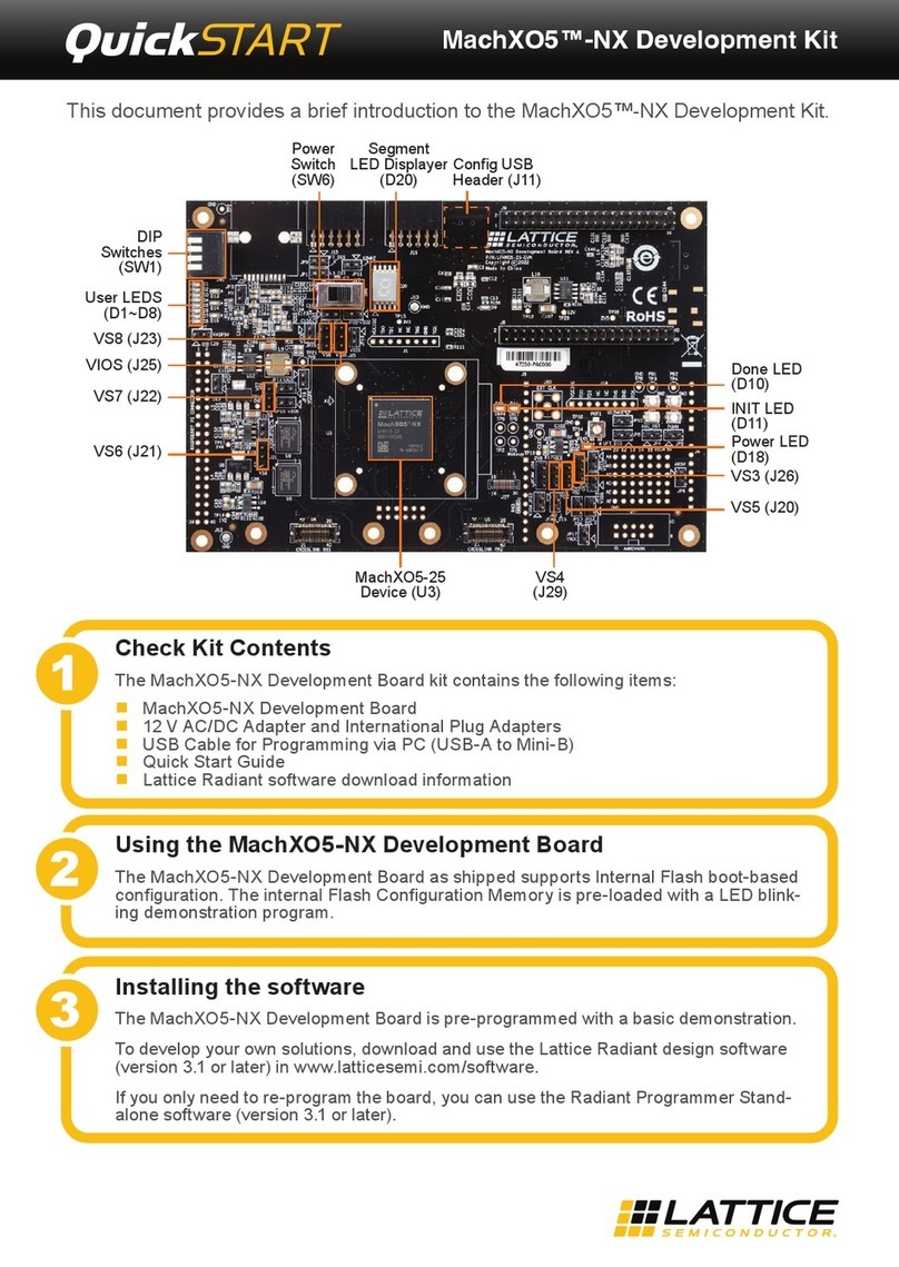 Lattice Semiconductor MachXO5-NX Development Kit quick start