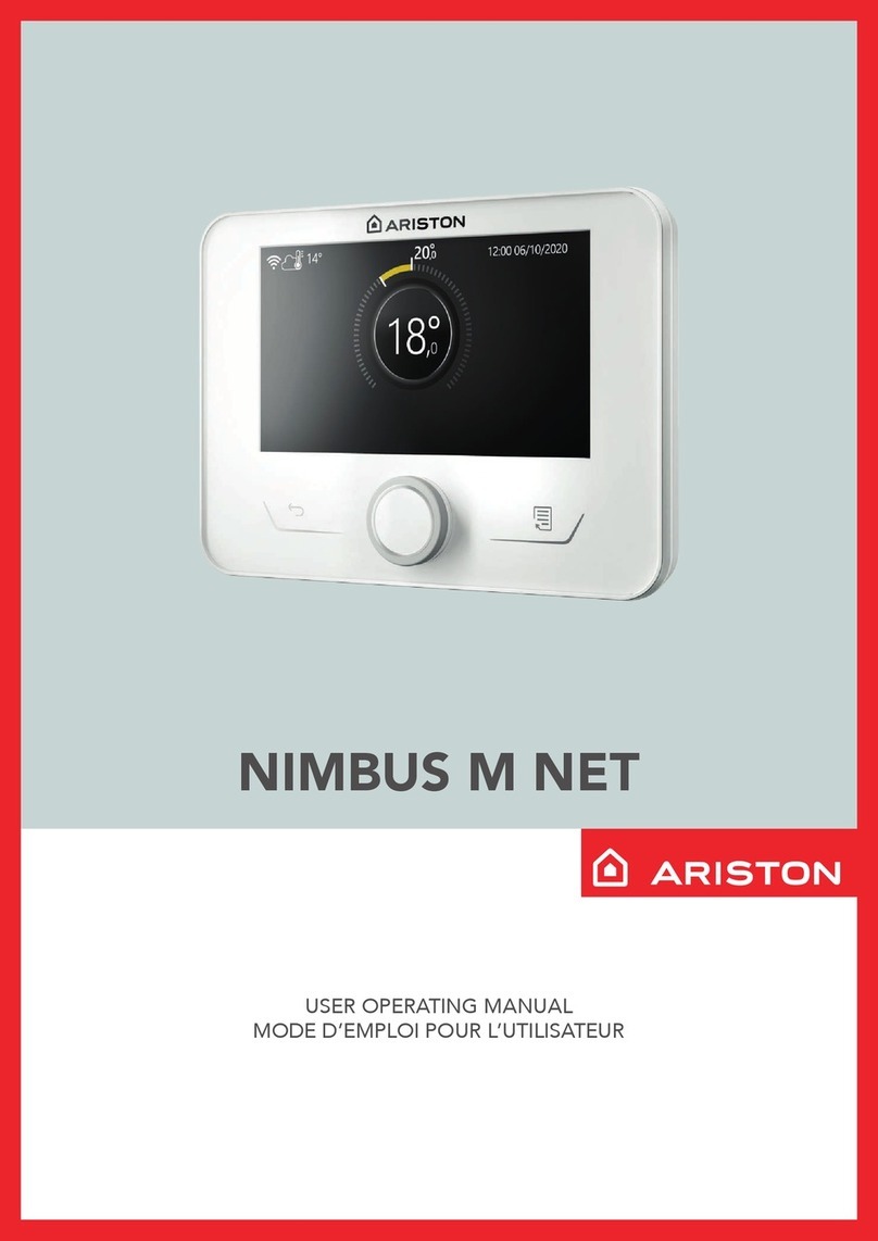 Ariston NIMBUS M NET Operation instructions