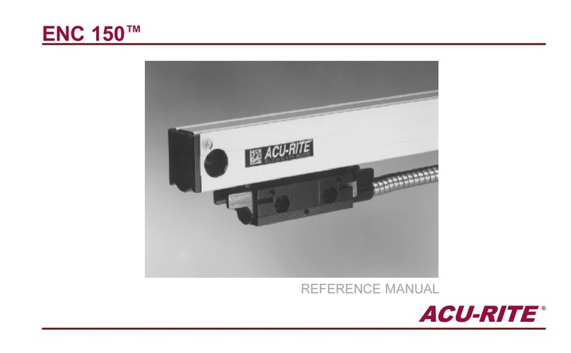 ACU-RITE ENC 150 User manual