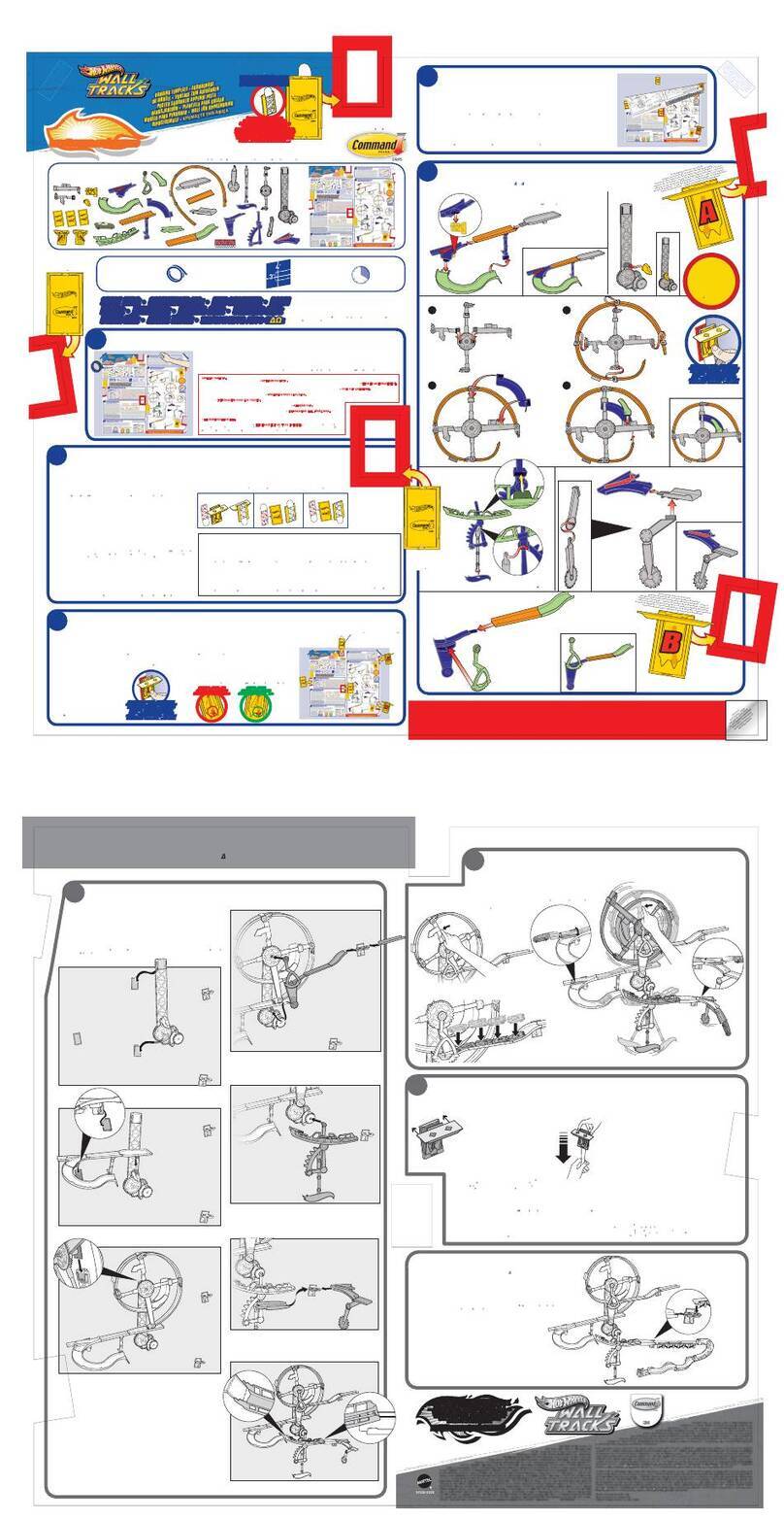 Mattel HOTWHELLS WALL TRACKS User manual