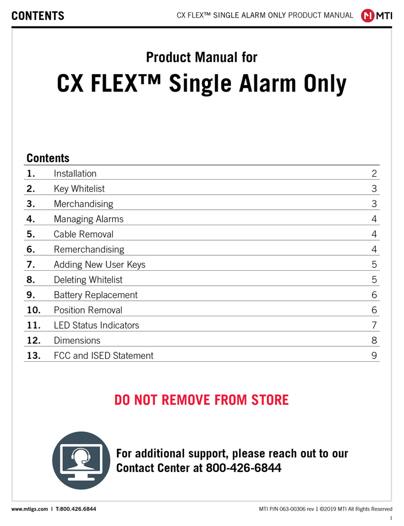 M-TI CX FLEX User manual