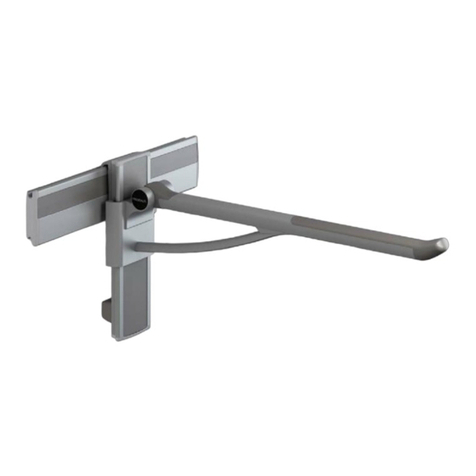 Pressalit R371885 Mounting instruction