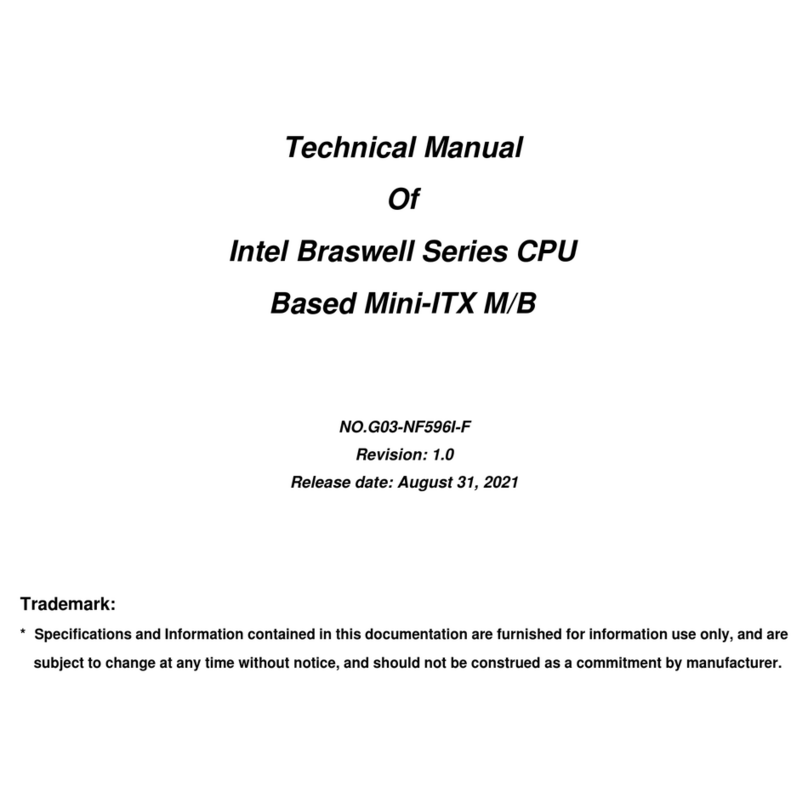 Intel Braswell Series User manual