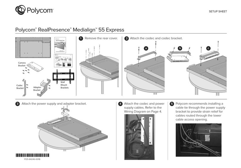 Polycom RealPresence Medialign 55 Express Manual Polycom RealPresence Medialign 55 Express Manual