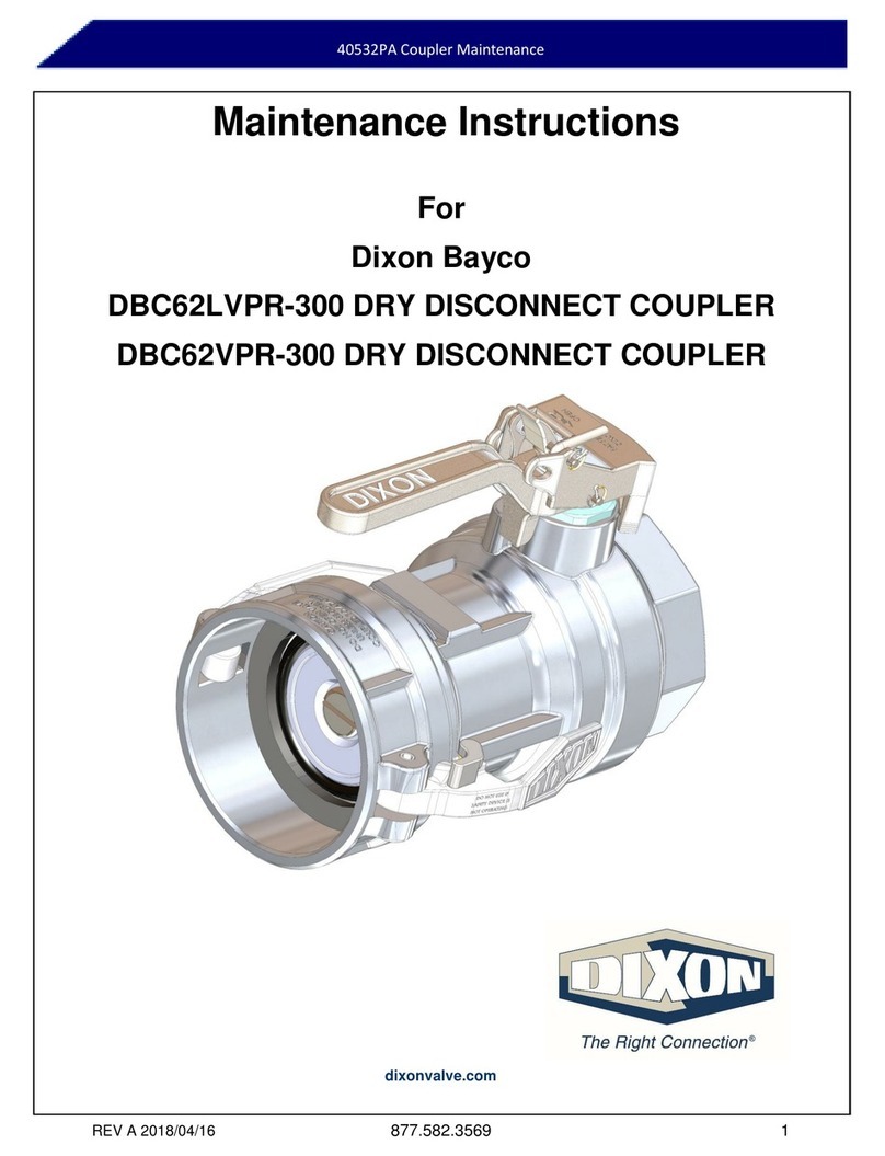 Dixon Bayco DBC62LVPR-300 Operating and maintenance instructions
