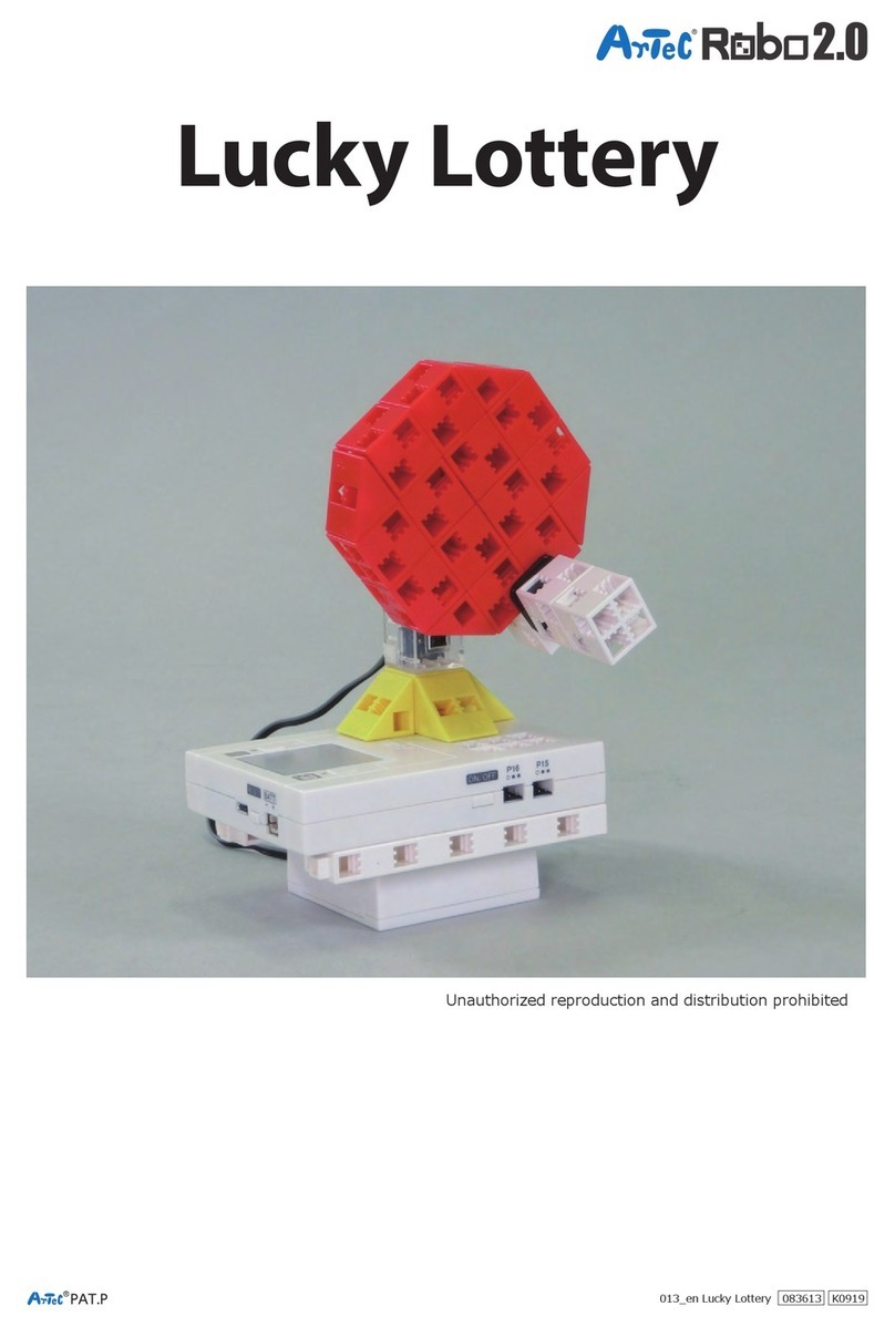 Artec Robo 2.0 Lucky Lottery instructions