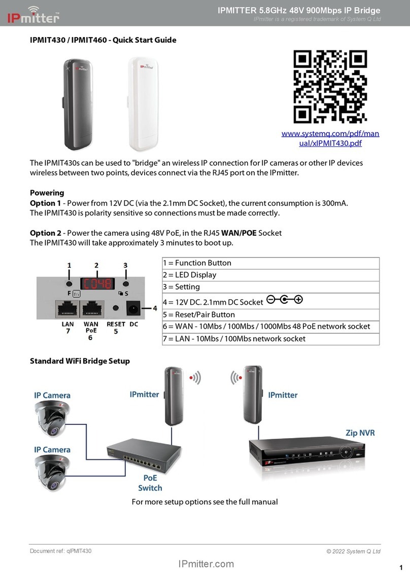 IPmitter IPMIT430 quick start guide