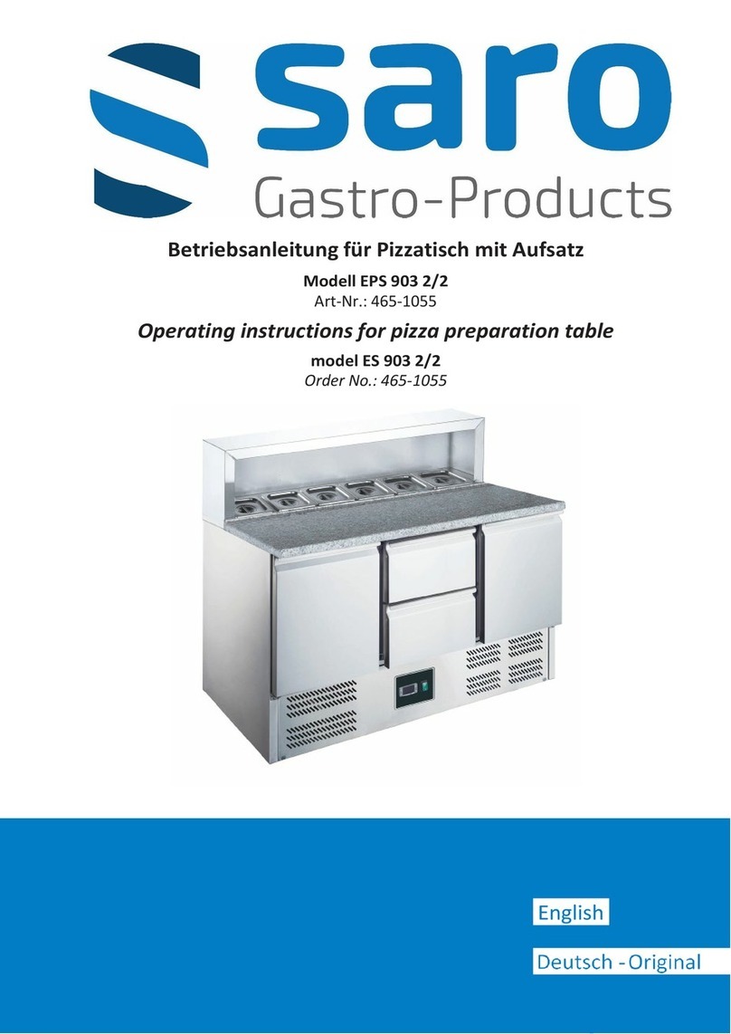 saro ES 903 2/2 operating instructions