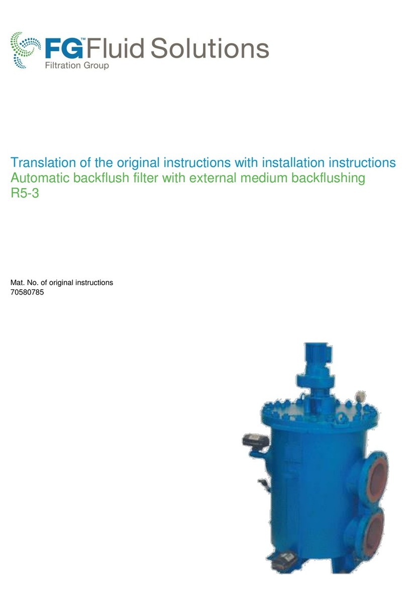 Filtration Group R5-3 Translation of the original instructions Filtration Group R5-3 Translation of the original instructions