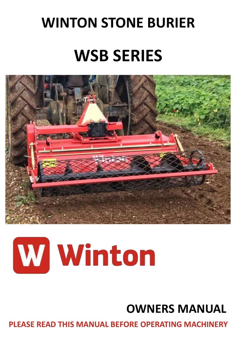 Winton WSB Series User manual