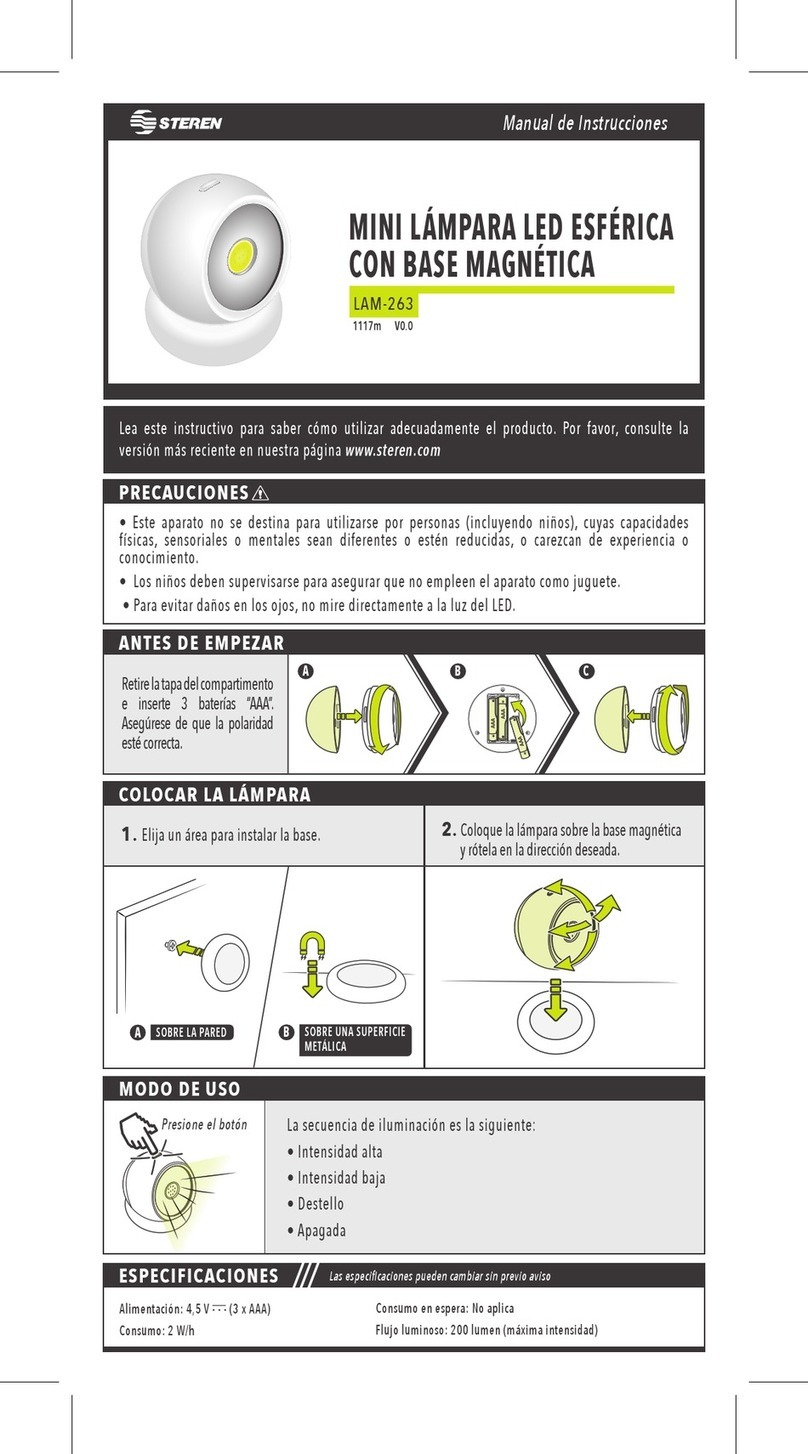 Steren LAM-263 instruction manual