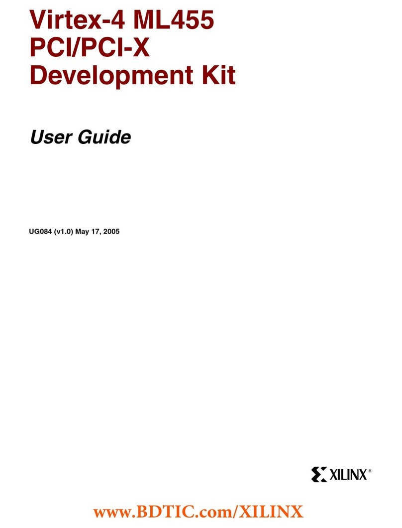 Xilinx Virtex-4 ML455 User manual